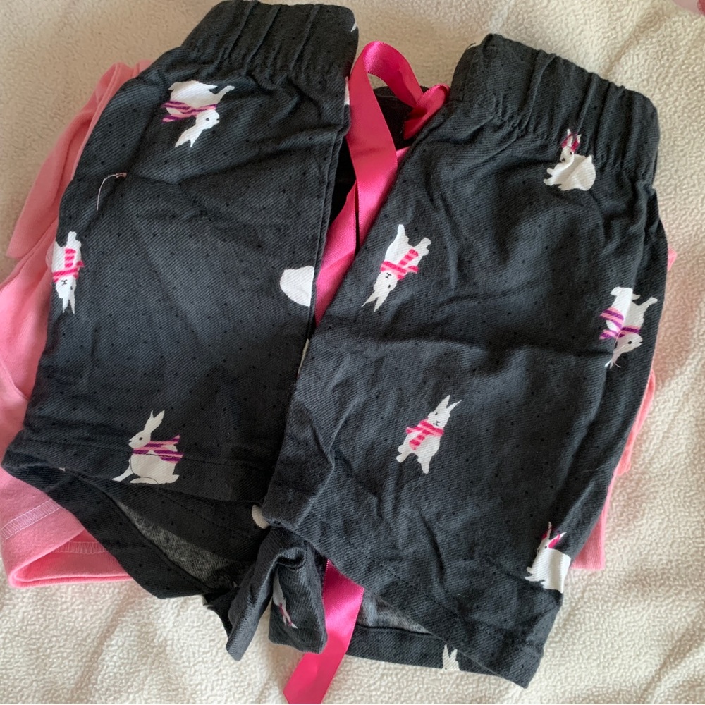NWT Y2K Target pink bunny pajama set size S/M